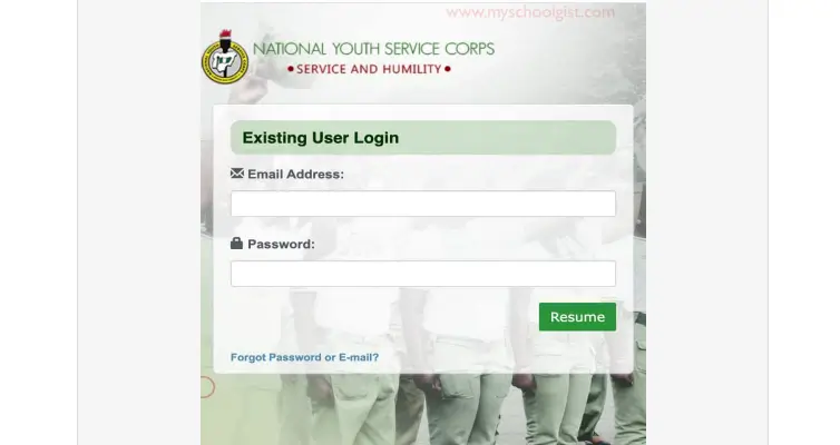 How to Check your NYSC Call Up Letter login