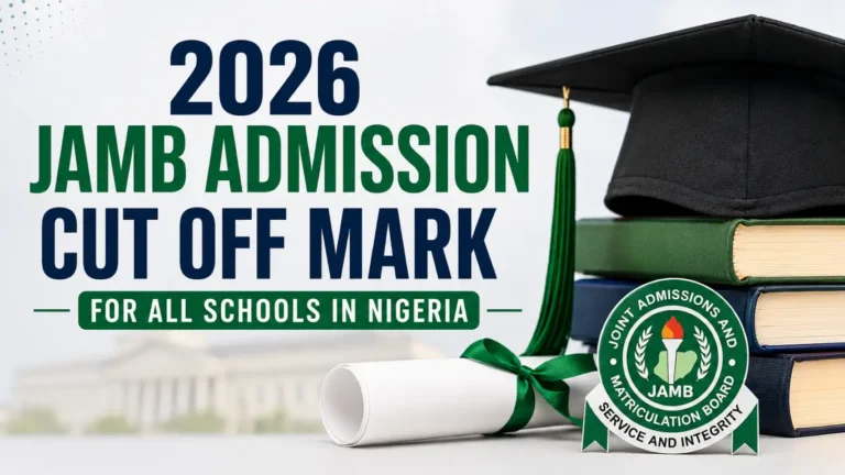 JAMB Admission Cut Off Mark