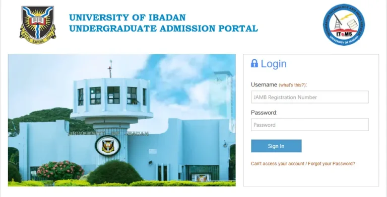 University of Ibadan Admission Requirements
