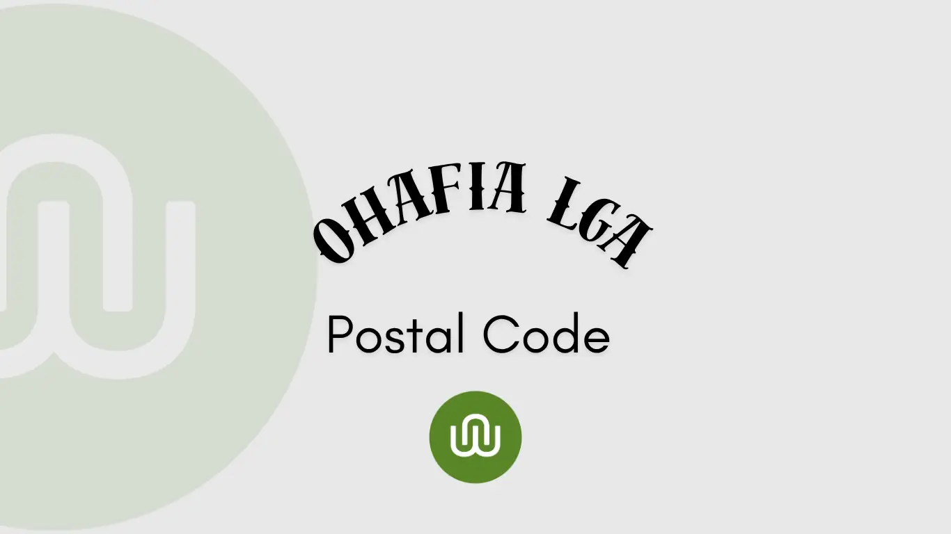 Ohafia LGA Postal Codes - Abia State